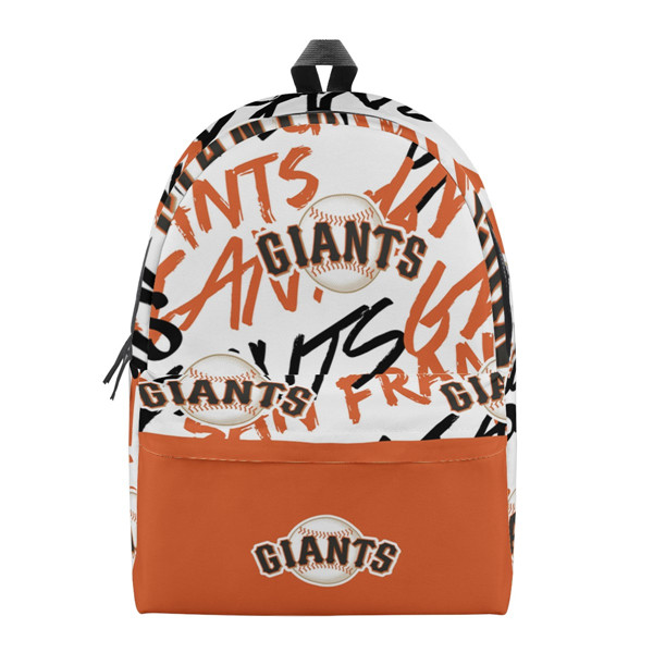 San Francisco Giants All Over Print Polyester Backpack 001